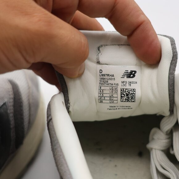 New Balance 997R Men\'s 8 D Shadow Gray Athletic Running Walking Shoes Sneakers main image 10